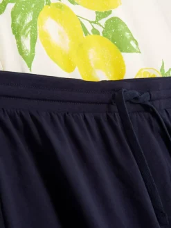 Primark Piżamy<Piżama z szortami i nadrukiem z motywem cytryn