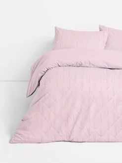 Primark Poszewki Na Kołdry I Komplety Pościeli<Pikowana pościel w romby na łóżko dwuosobowe