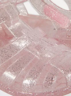 Dzieci Primark Sandały I Klapki<Plastikowe sandały z brokatem