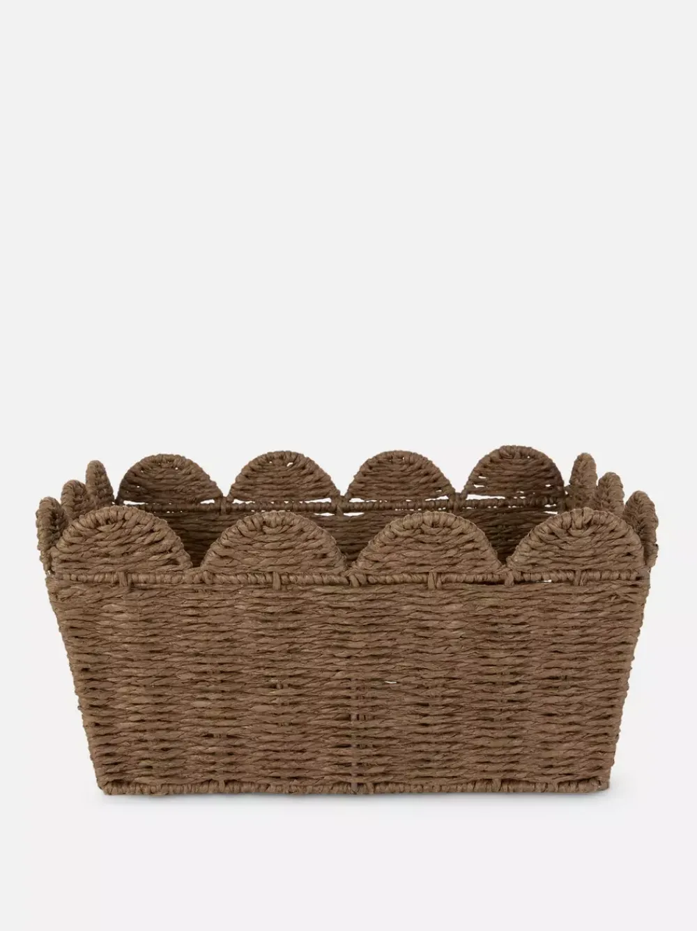 Primark Pudełka I Kosze<Pleciony koszyk z muszelkowym wykończeniem