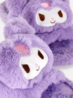 Primark Kapcie<Pluszowe kapcie z futerkiem i Kuromi z Hello Kitty
