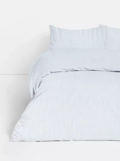 Primark Poszewki Na Kołdry I Komplety Pościeli<Pościel z materiału seersucker w paski, rozmiar king