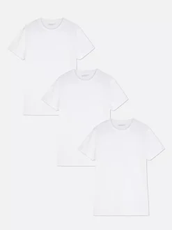 Primark Bielizna|Topy I T-Shirty<Podstawowe T-shirty z okrągłym dekoltem, 3 szt.