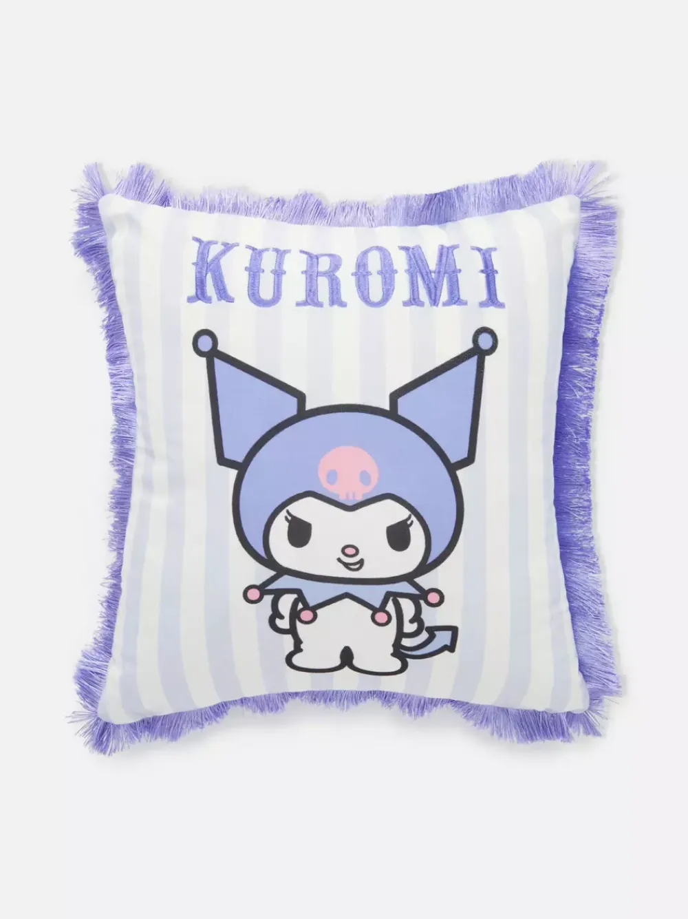Primark Poduszki Dekoracyjne I Poszewki<Poduszka z frędzlami i motywem Kuromi z Hello Kitty