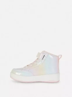 Dzieci Primark Buty Sportowe<Podświetlane wysokie buty sportowe w gwiazdki