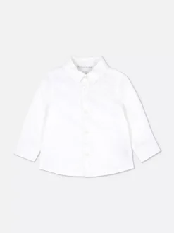 Primark Topy I T-Shirty<Popelinowa koszula z długim rękawem