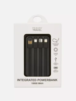 Primark Ładowarki<Powerbank 10 000 mAh z wbudowaną ładowarką