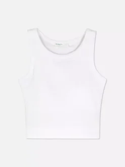 Primark Topy I T-Shirty<Prążkowana koszulka bez rękawów o fasonie bokserki