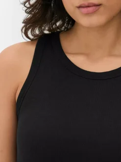 Primark Topy I T-Shirty<Prążkowana koszulka bez rękawów o fasonie bokserki