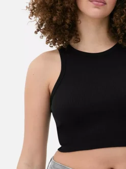 Primark Topy I T-Shirty<Prążkowana koszulka bez rękawów o fasonie bokserki