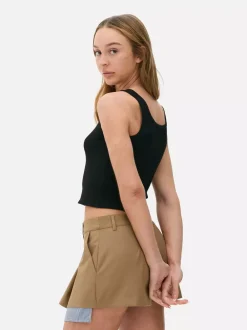 Primark Topy I T-Shirty<Prążkowana koszulka bez rękawów typu henley