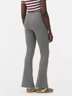 Primark Spodnie I Legginsy<Prążkowane Legginsy z poszerzanymi nogawkami
