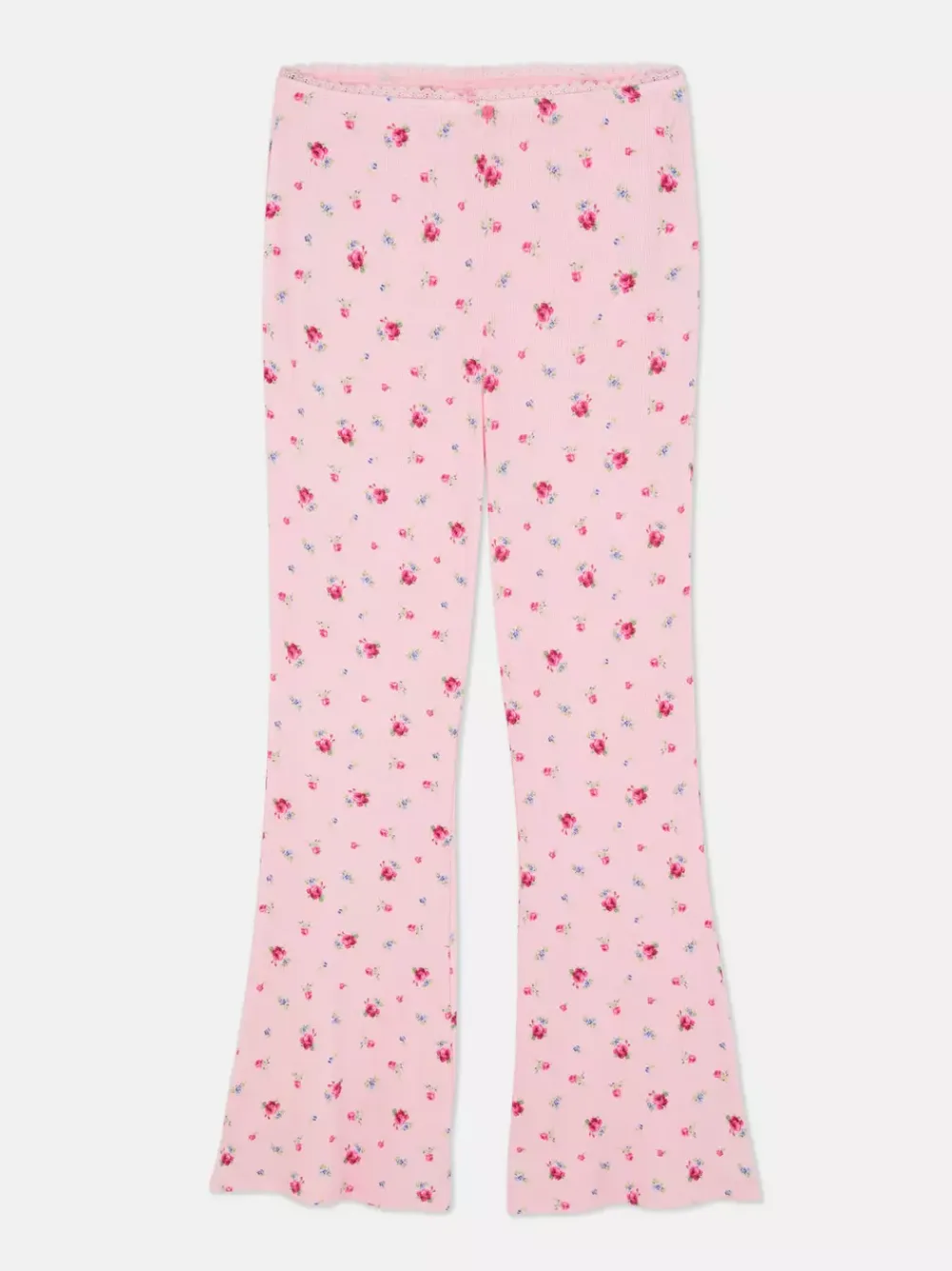 Primark Spodnie Od Piżamy<Prążkowane spodnie od piżamy w kwiaty