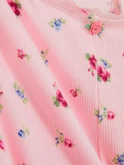 Primark Spodnie Od Piżamy<Prążkowane spodnie od piżamy w kwiaty