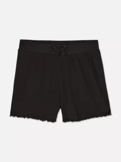 Dzieci Primark Szorty<Prążkowane szorty z muszelkowym wykończeniem