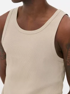 Primark Topy I T-Shirty<Prążkowany top bez rękawów na co dzień