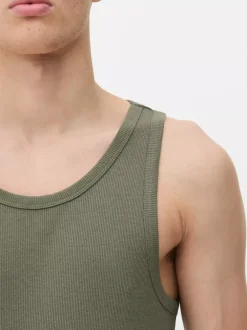 Primark Topy I T-Shirty<Prążkowany top bez rękawów na co dzień