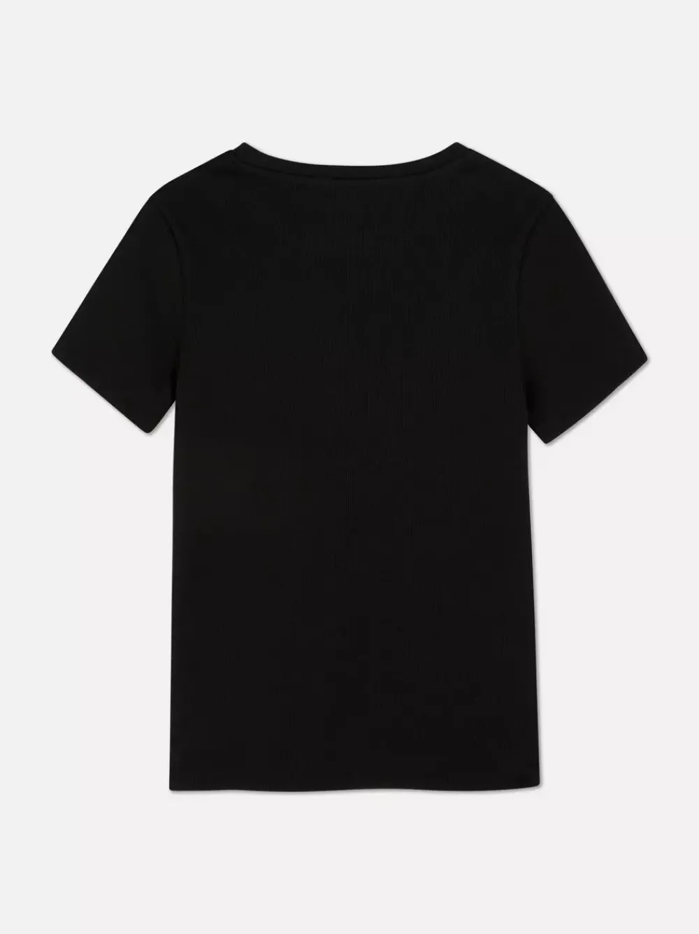 Dzieci Primark Topy I T-Shirty<Prążkowany T-shirt z krótkim rękawem