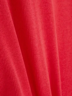 Dzieci Primark Topy I T-Shirty<Prążkowany T-shirt z krótkim rękawem