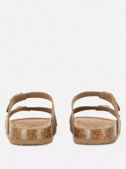 Primark Sandały<Profilowane sandały z podwójnym paskiem