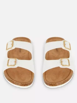 Primark Sandały<Profilowane sandały z podwójnym paskiem