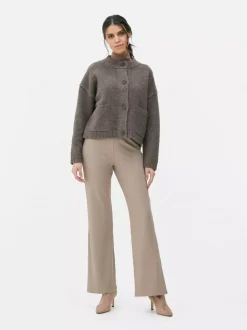 Primark Spodnie I Legginsy<Proste legginsy w prążki z marszczeniami