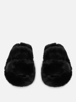 Primark Kapcie<Puszyste kapcie z dwoma paskami