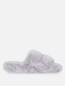 Primark Kapcie<Puszyste kapcie z dwoma paskami