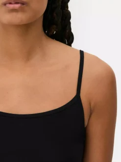 Primark Topy I T-Shirty<Rozciągliwy top na ramiączkach z dżerseju Essential