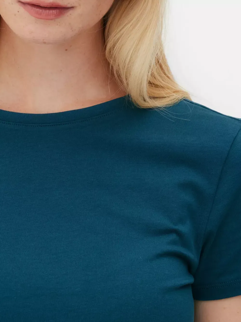 Primark Topy I T-Shirty<Rozciągliwy T-shirt z krótkim rękawem