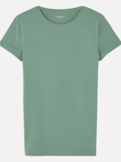 Primark Topy I T-Shirty<Rozciągliwy T-shirt z okrągłym dekoltem