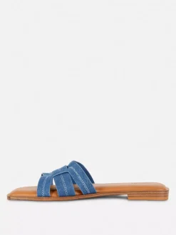 Primark Sandały<Sandały typu mule z jeansu