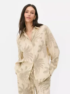 Primark Koszule I Bluzki<Satynowa koszula na guziki Paula Echevarría