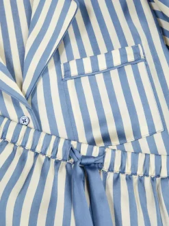Primark Zestawy Piżamowe<Satynowa piżama z koszulą i szortami
