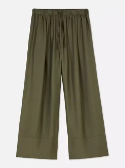 Primark Spodnie I Legginsy<Satynowe spodnie z prostą nogawką The Edit