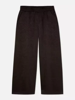 Primark Spodnie I Legginsy<Satynowe spodnie z szeroką nogawką The Edit