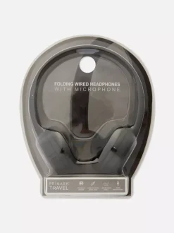 Primark Słuchawki<Składane słuchawki przewodowe