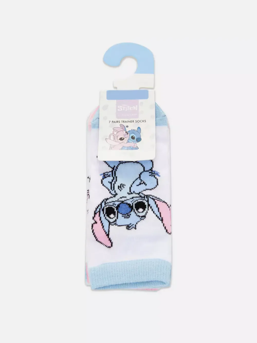 Dzieci Primark Skarpety I Rajstopy<Skarpety sportowe z motywem Sticha Disneya, 7 par