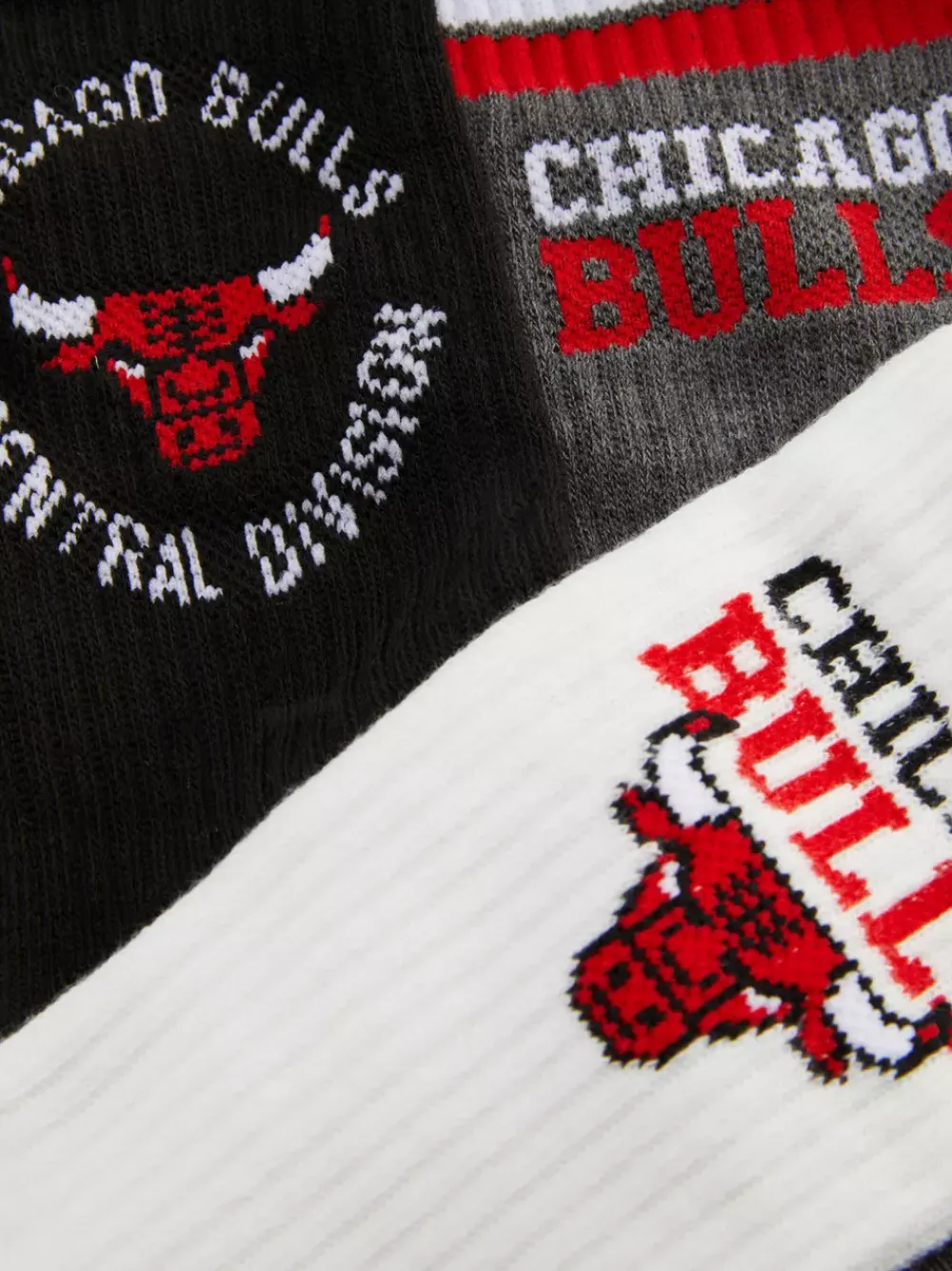Primark Skarpety<Skarpety za kostkę NBA Chicago Bulls, 3 pary