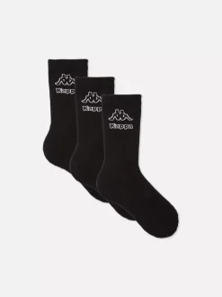 Primark Skarpety|Odzież Sportowa I Domowa<Skarpety za kostkę z logo Kappa x , 3 pary