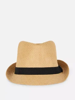 Primark Czapki, Rękawiczki I Szaliki<Słomkowy kapelusz typu trilby