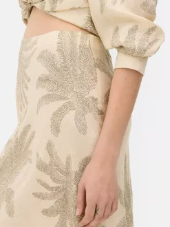Primark Spódnice<Spódnica maxi z nadrukiem Paula Echevarría