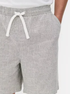 Primark Szorty<Spodenki chinosy w drobną kratkę