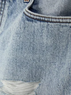 Primark Szorty<Spodenki jeansowe z przetarciami