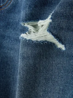 Primark Szorty<Spodenki jeansowe z przetarciami