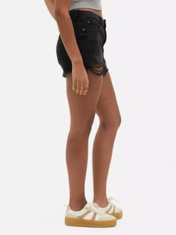 Primark Szorty<Spodenki jeansowe z przetarciami
