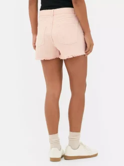 Primark Szorty<Spodenki jeansowe z przetarciami