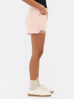 Primark Szorty<Spodenki jeansowe z przetarciami