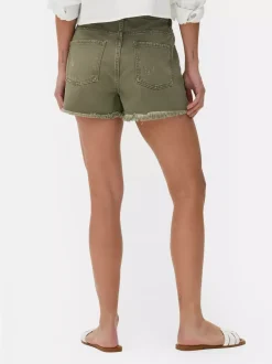 Primark Szorty<Spodenki jeansowe z przetarciami