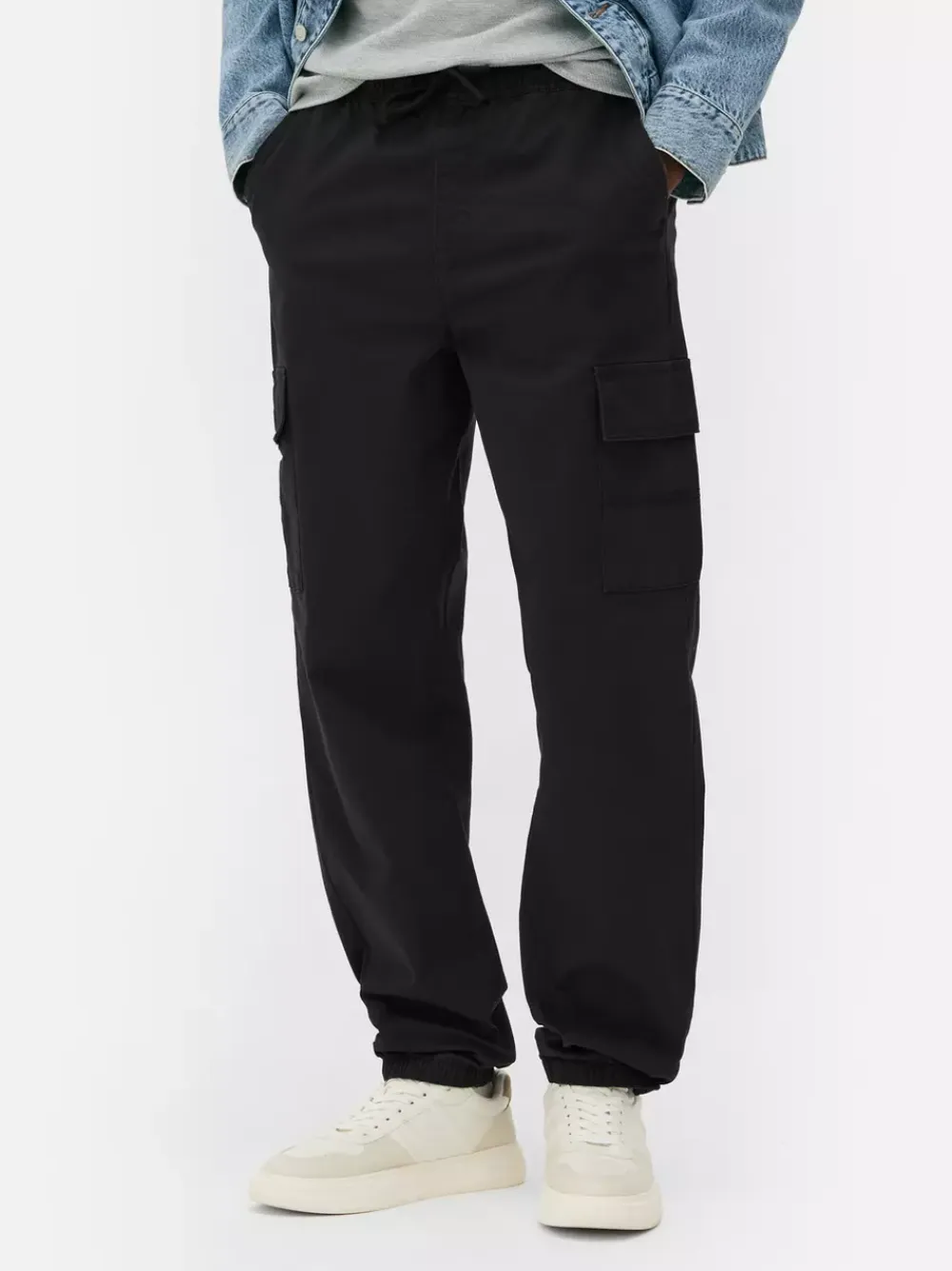 Primark Spodnie<Spodnie bojówki z mankietami